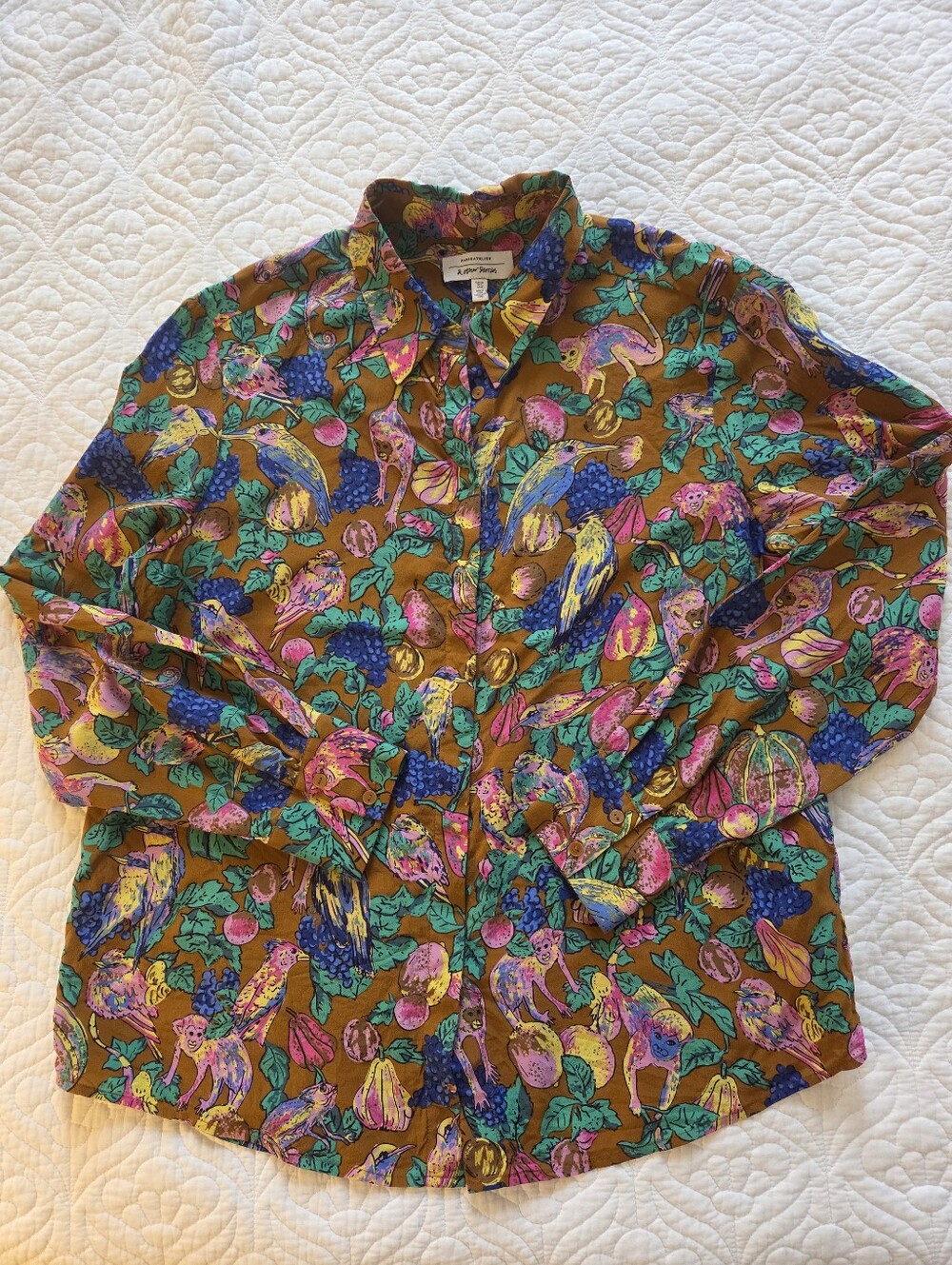 Paris Atelier And Other Stories Silk Shirt